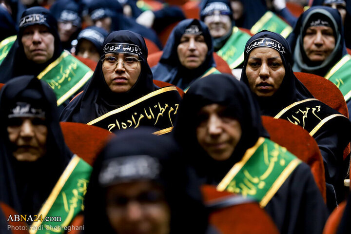 Photos: Mass gathering of Zainabi followers held in Qom