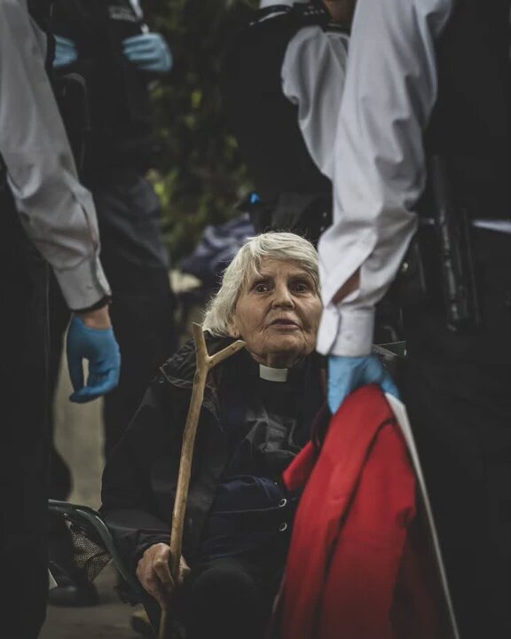 Photos: London police brutally crack down on Palestinian supporters