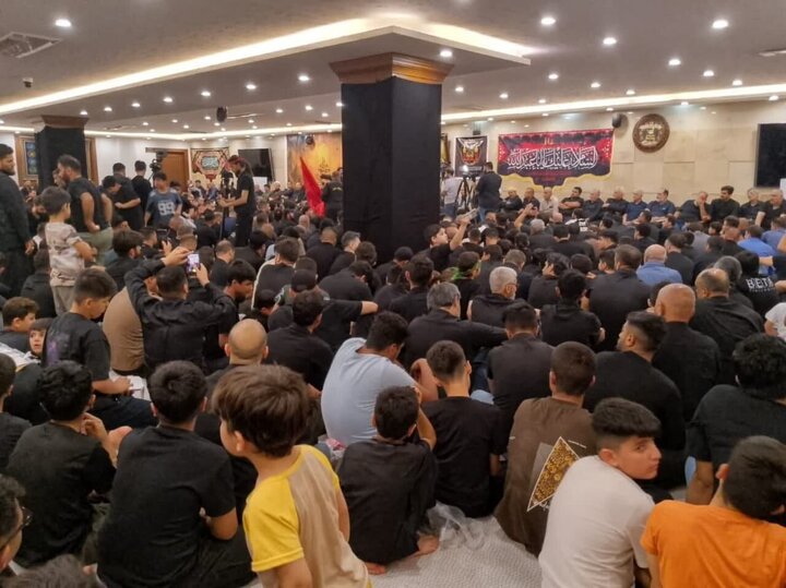 مراسم عزاداری روز عاشورا در اربیل مرکز اقلیم کردستان عراق