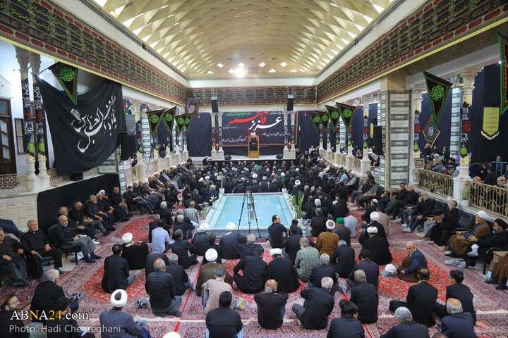 مراسم عزاداری سید و سالار شهیدان با حضور هیئات مذهبی شهر قم
