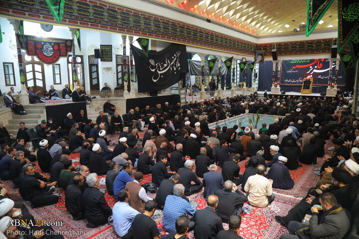 مراسم عزاداری سید و سالار شهیدان با حضور هیئات مذهبی شهر قم