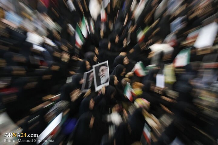 گزارش تصویری | اجتماع بزرگ بانوان زینبی در شهر تبریز