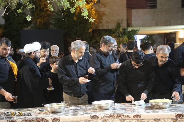 شب سوم مراسم عزاداری حسینی در هیئت هنر و رسانه استان قم