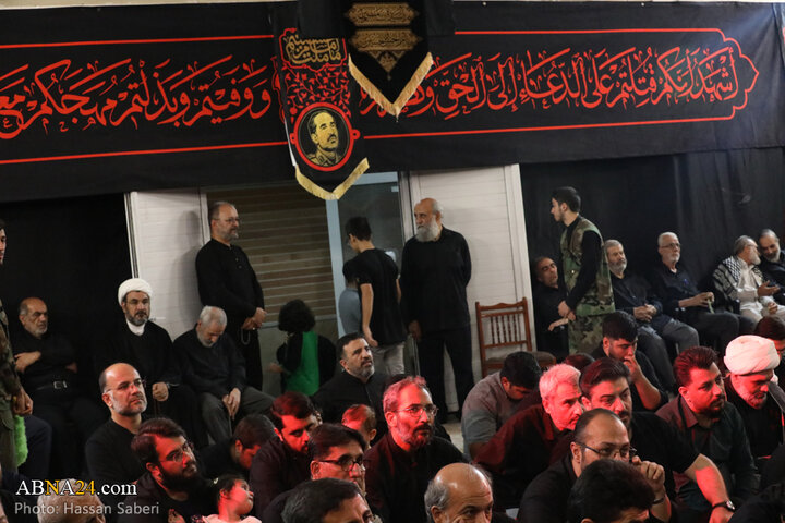 شب سوم مراسم عزاداری حسینی در هیئت هنر و رسانه استان قم