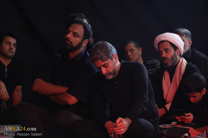 شب سوم مراسم عزاداری حسینی در هیئت هنر و رسانه استان قم