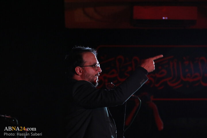 شب سوم مراسم عزاداری حسینی در هیئت هنر و رسانه استان قم