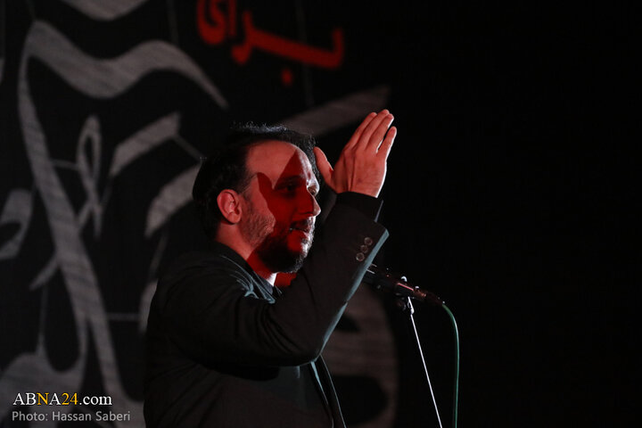 شب سوم مراسم عزاداری حسینی در هیئت هنر و رسانه استان قم