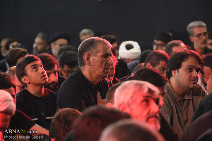 Photos: Third night of Imam Hussain mourning ceremony held by Arts and Media Heyaat in Qom
