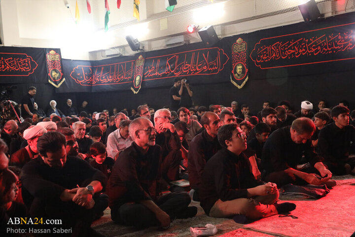 Photos: Third night of Imam Hussain mourning ceremony held by Arts and Media Heyaat in Qom