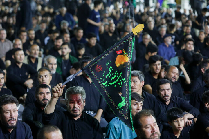 Photos: Afghan migrant mourning groups gather at Imam Reza Shrine