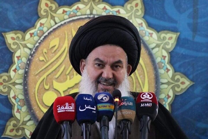 امام جمعه بغداد: خروج آمریکا نتیجه فشار ملت عراق است/ اسرائیل جرأت حمله به عراق را ندارد
