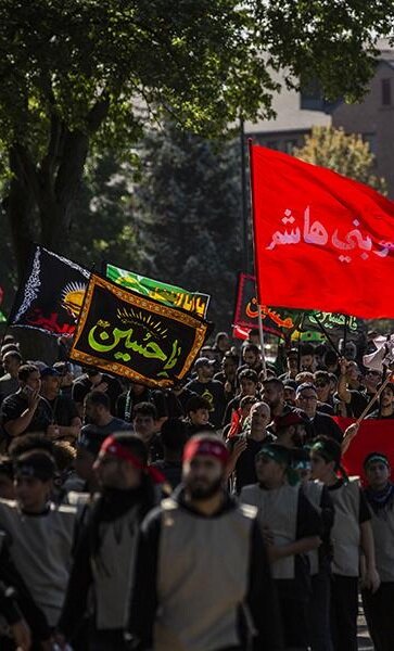 ویدیو | صحنه‌هایی باشکوه از عاشورا در شهر دیربورن ایالت میشیگان امریکا