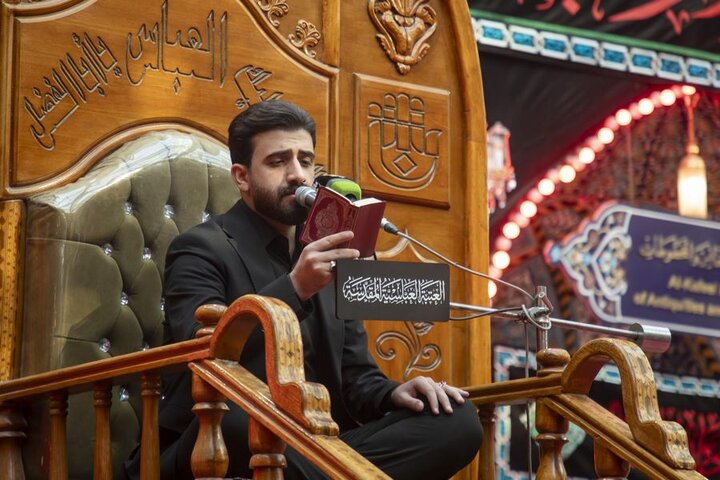 إقامة مجلس عزاء بذكرى شهادة الإمام السجاد (ع) في العتبة العباسية المقدسة