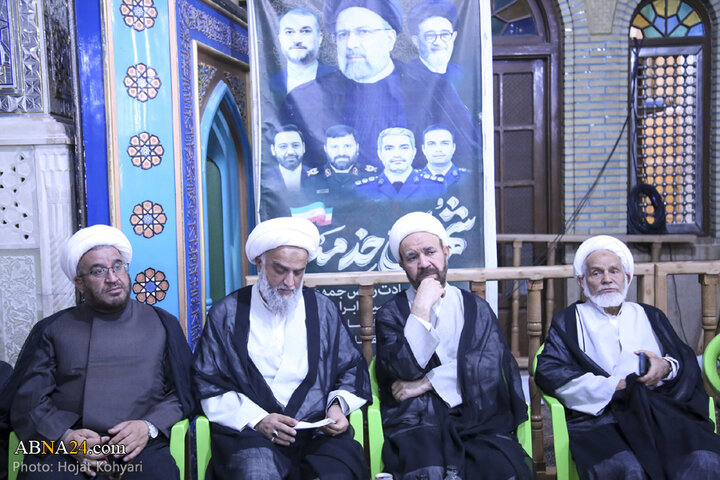 مراسم بزرگداشت مرحوم آیت الله موحد در سومین حرم اهل بیت(ع)