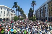 Mass protests in Morocco against Israeli siege, starvation of Gaza