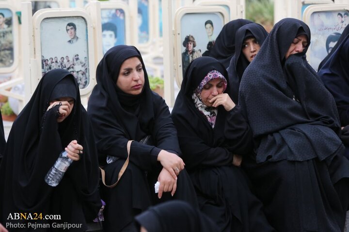 ️️مراسم سوگواری شهادت امام سجاد(ع) در جوار قبور شهدای حملات رژیم صهیونیستی در اصفهان