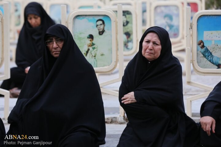 ️️مراسم سوگواری شهادت امام سجاد(ع) در جوار قبور شهدای حملات رژیم صهیونیستی در اصفهان