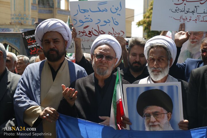 راهپیمایی جمعه های خشم و نصر در تبریز