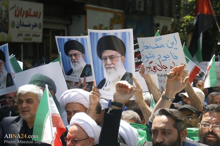 راهپیمایی جمعه های خشم و نصر در تبریز