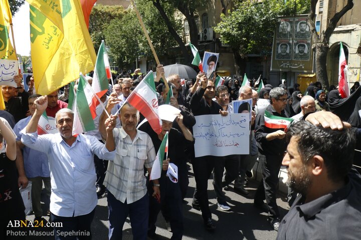 راهپیمایی جمعه های خشم و نصر در تبریز