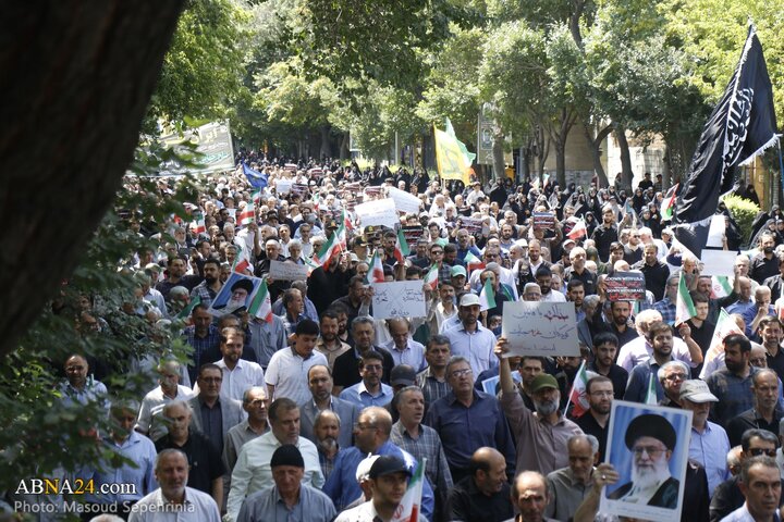 گزارش تصویری | راهپیمایی جمعه‌های خشم و نصر در تبریز