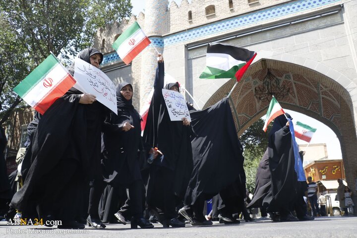 راهپیمایی جمعه های خشم و نصر در تبریز