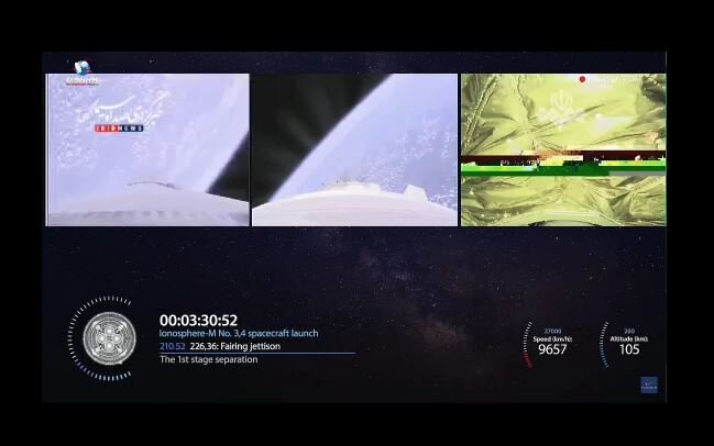 Video: Iran's Nahid-2 Satellite Successfully Placed into Designated Orbit