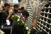 Physics elite pays tribute to holy shrine of Hazrat Fatima Masoumeh