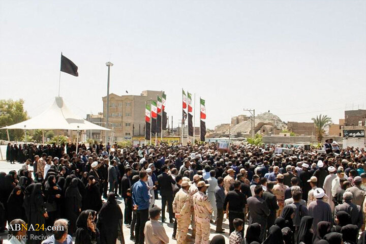 تشییع پیکر شهدای حمله تروریستی به دادگستری زاهدان