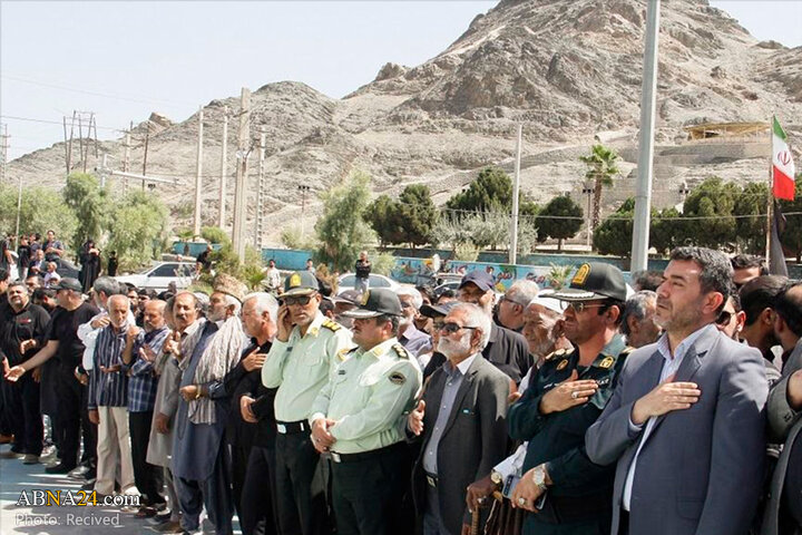 تشییع پیکر شهدای حمله تروریستی به دادگستری زاهدان