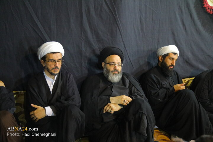 مراسم عزاداری دهه اول ماه صفر در بیت مرحوم آیت‌الله شاه آبادی