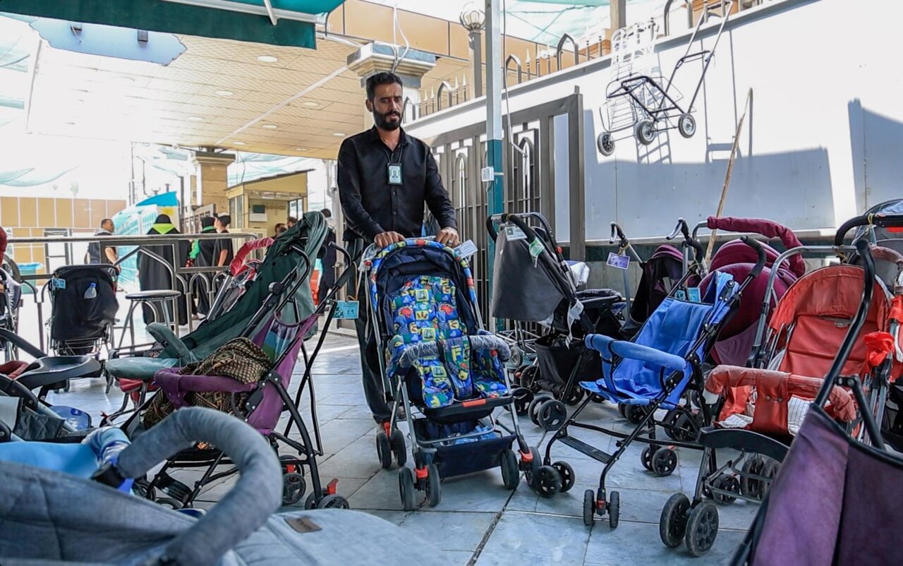 Services Affairs Department at Al-Abbas shrine allocates five locations for transport of people with special needs and children