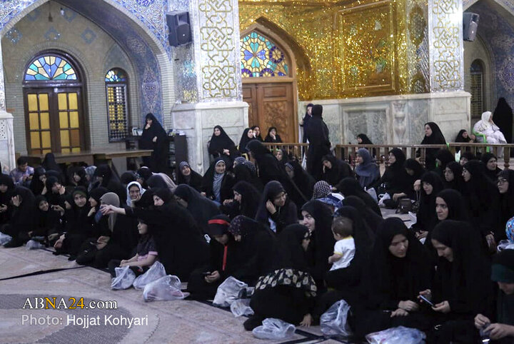 آیین بدرقه 400 دانش آموز شیرازی به اربعین حسینی