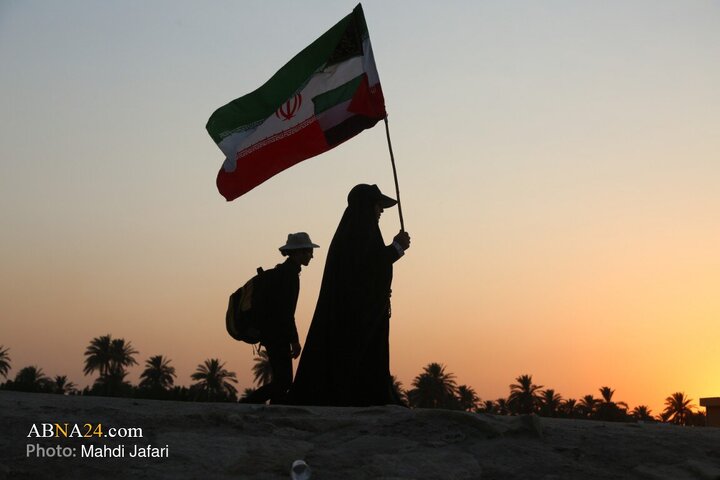  پیاده روی زائران اربعین حسینی