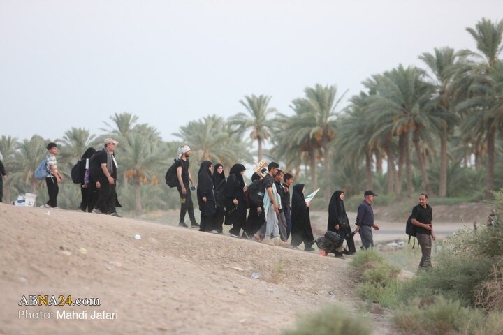  پیاده روی زائران اربعین حسینی