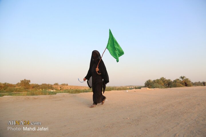  پیاده روی زائران اربعین حسینی