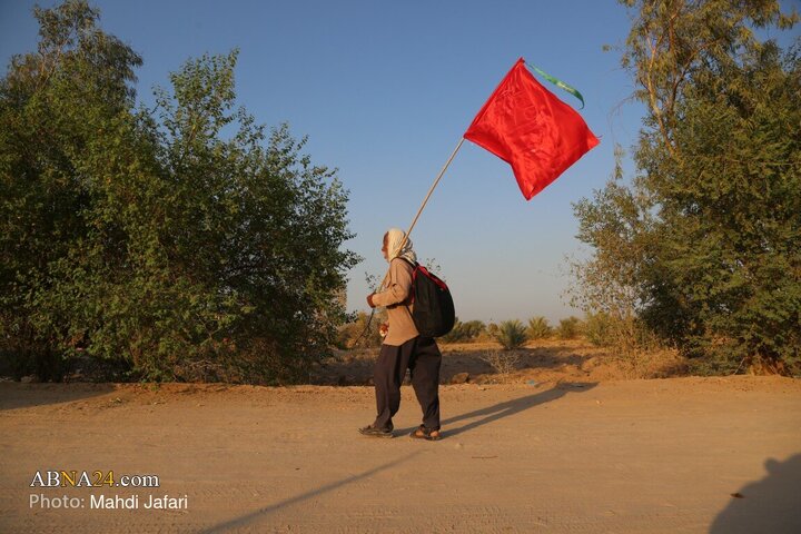  پیاده روی زائران اربعین حسینی