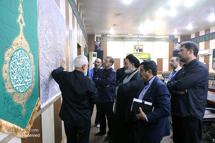 بازدید میدانی مسئولان حج و زیارت از خدمات به زائران در شهر سامراء