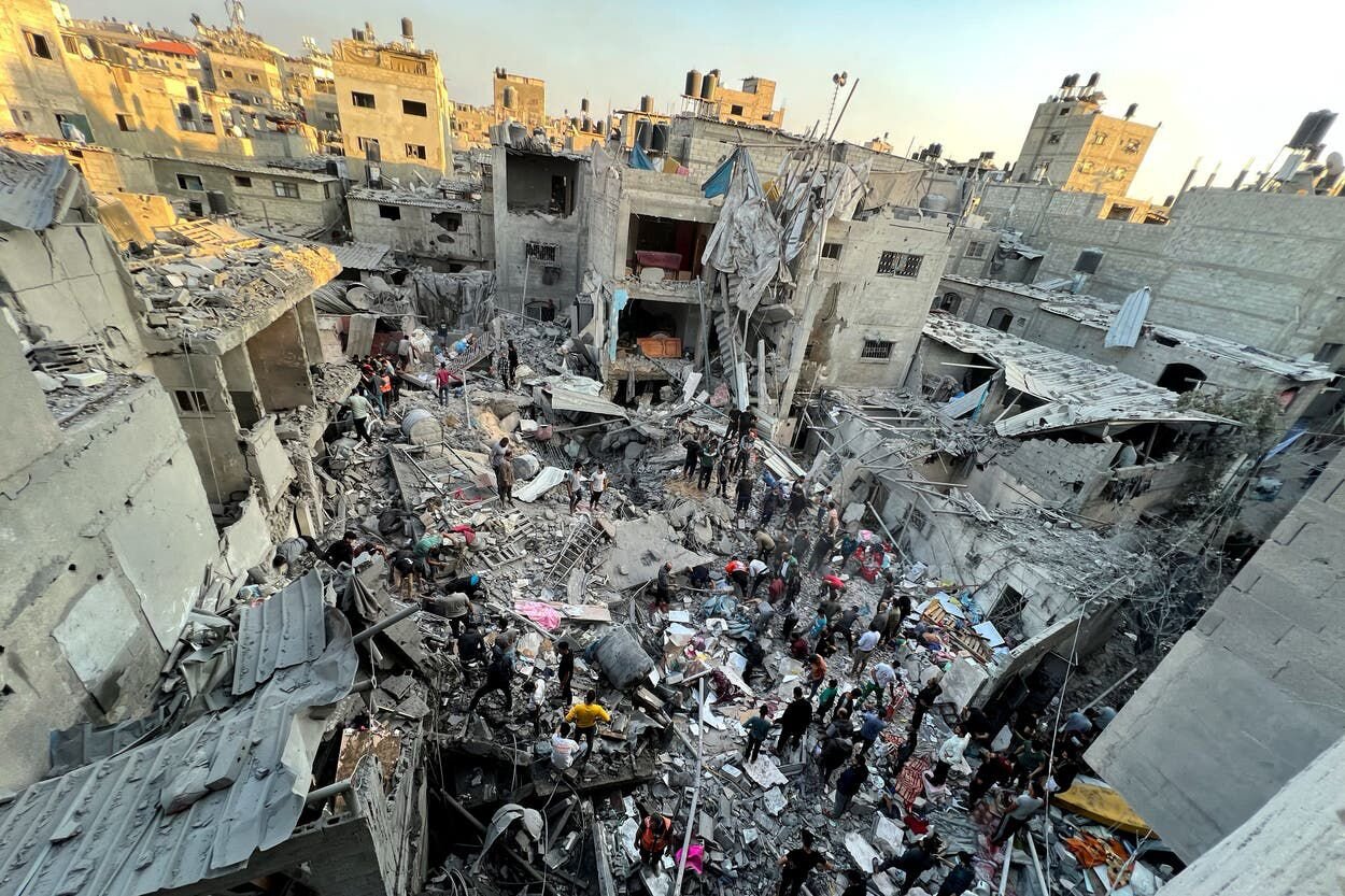 Dozens of Palestinians massacred, injured in Israeli attacks in Gaza