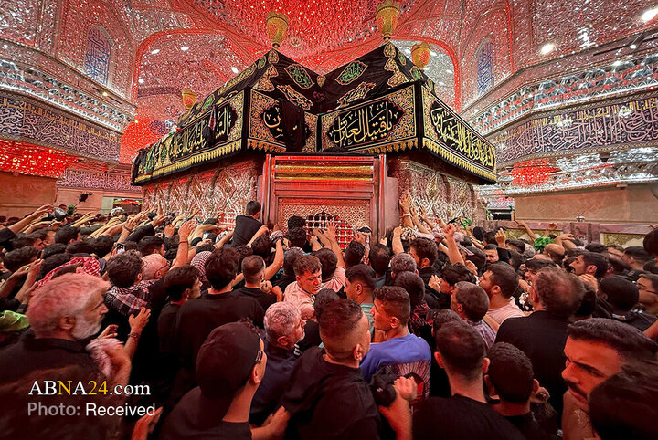 گزارش تصویری | عطر دلدادگی در آستان قدس اباعبدالله و ساقی کربلا