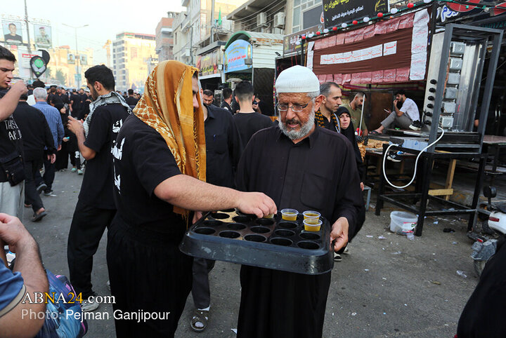 شور و دلدادگی در مسیر پیاده روی اربعین