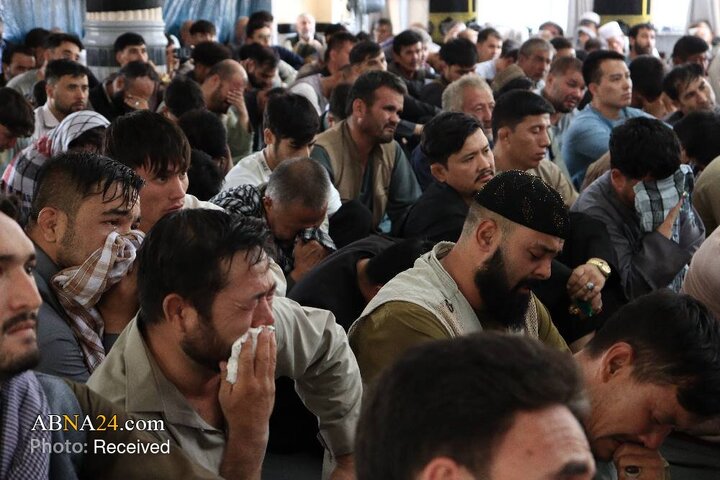 گزارش تصویری | برگزاری باشکوه مراسم اربعین حسینی در مسجد رسول اکرم(ص) غرب کابل با حضور پررنگ ورزشکاران