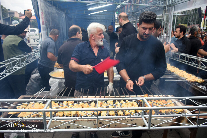 گردهمایی جاماندگان اربعین حسینی در رشت