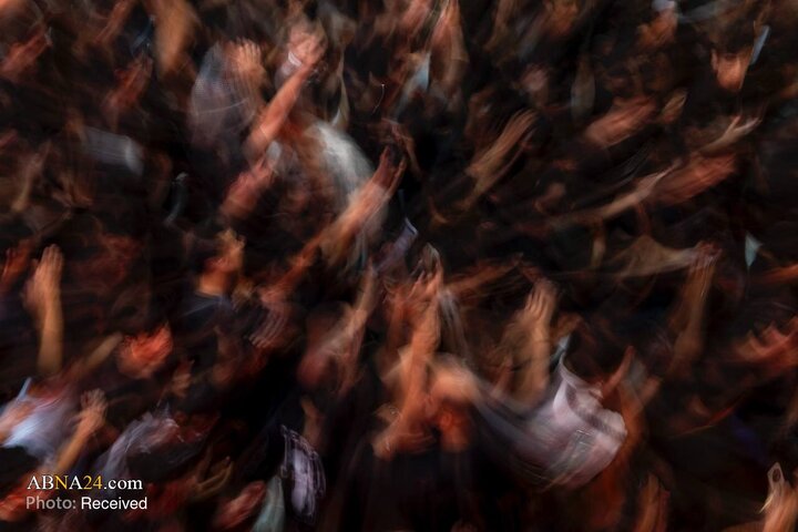 گزارش تصویری | عزاداری زائران و قبیله بنی عامر در بین‌الحرمین