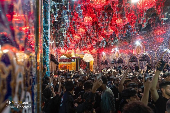گزارش تصویری | عزاداری زائران و قبیله بنی عامر در بین‌الحرمین