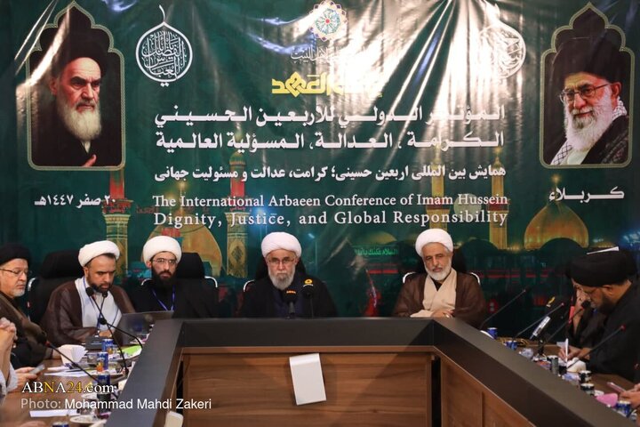 گزارش تصویری | دومین روز همایش بین‌المللی اربعین حسینی؛ کرامت، عدالت و مسئولیت جهانی در کربلای معلی _ ۲