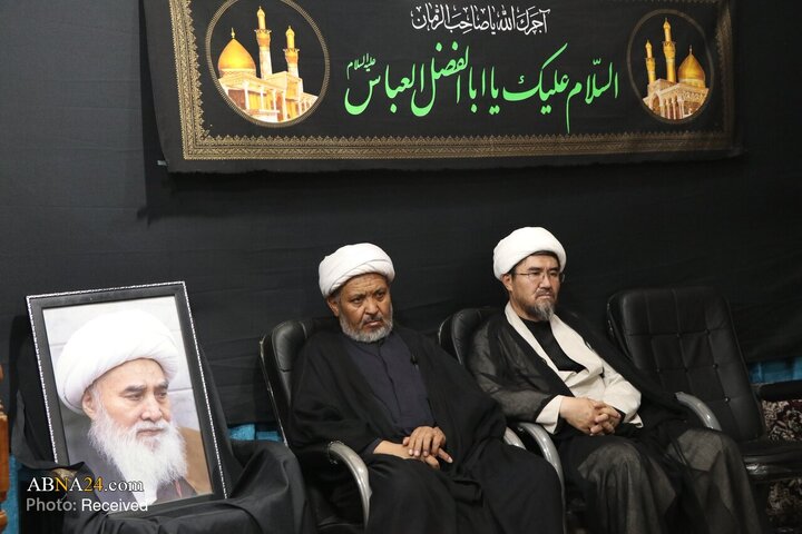 مراسم باشکوه اربعین حسینی(ع) در دفتر  آیت‌الله فاضلی بهسودی