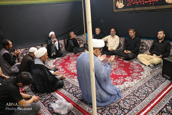 مراسم باشکوه اربعین حسینی(ع) در دفتر  آیت‌الله فاضلی بهسودی