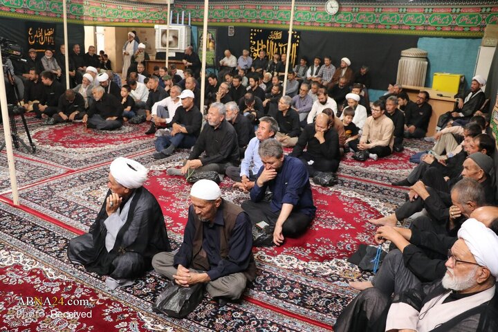 مراسم باشکوه اربعین حسینی(ع) در دفتر  آیت‌الله فاضلی بهسودی