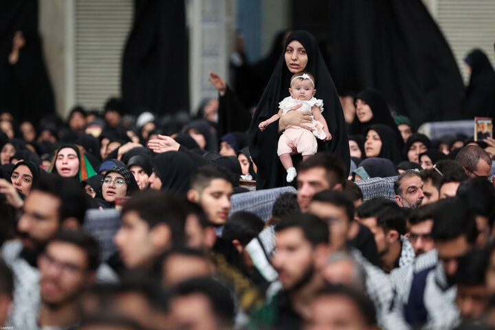 Photos (1): Arbaeen mourning ceremony held in Imam Khomeini Hussainiyah